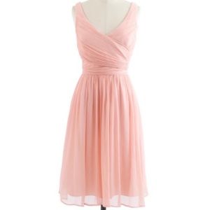 JCrew Silk Chiffon Heidi Bridesmaid Dress *NWOT*